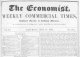 В продаже появился первый номер лондонского журнала «The Economist»