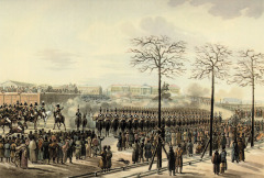 В Санкт-Петербурге на Сенатской площади произошло восстание декабристов