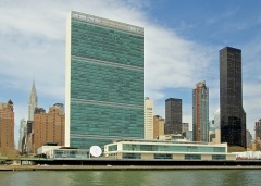 Официально открыто здание штаб-квартиры ООН в Нью-Йорке (США)