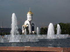 В Москве на Поклонной горе заложен памятник Победы
