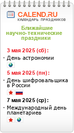 Научно-технические праздники