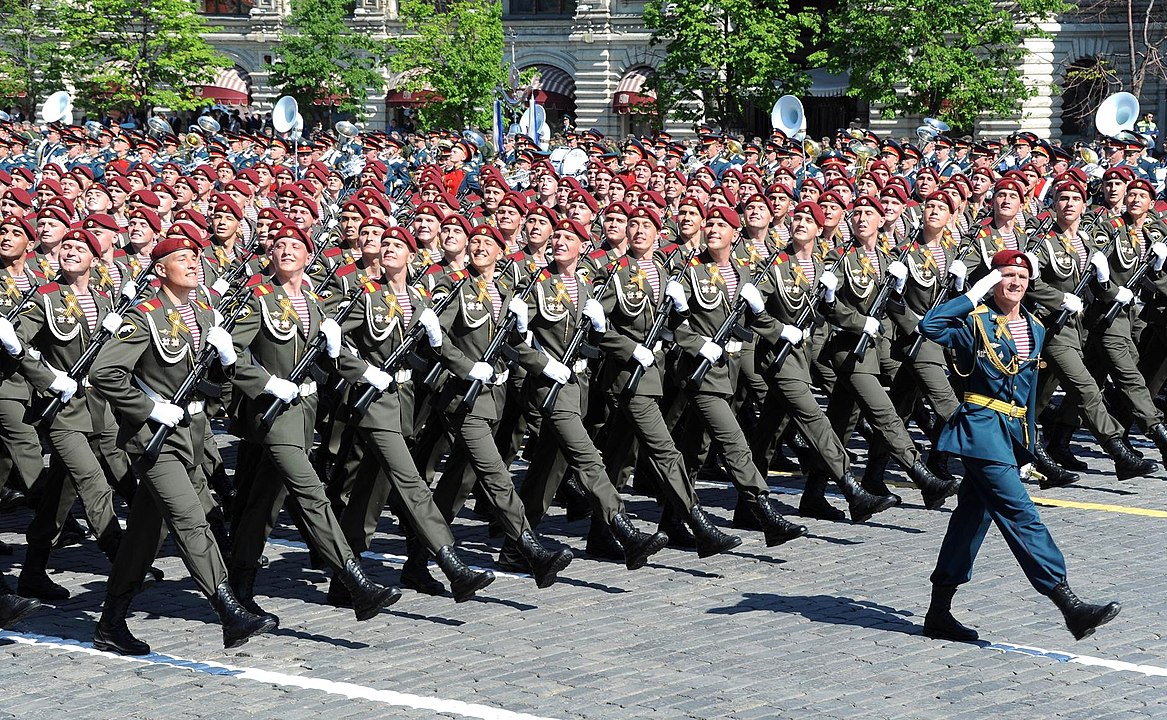 На параде на Красной площади 9 мая 2016 г. участвовал и парадный расчёт ОДОН им. Ф. Э. Дзержинского Росгвардии 