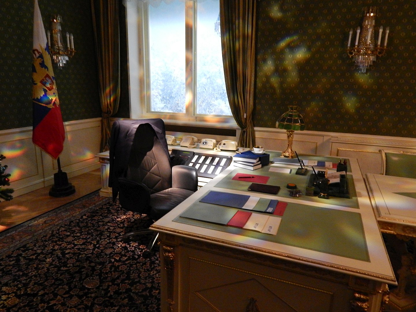 Рабочий кабинет Ельцина, перенесённый из Кремля в «Ельцин-центр»