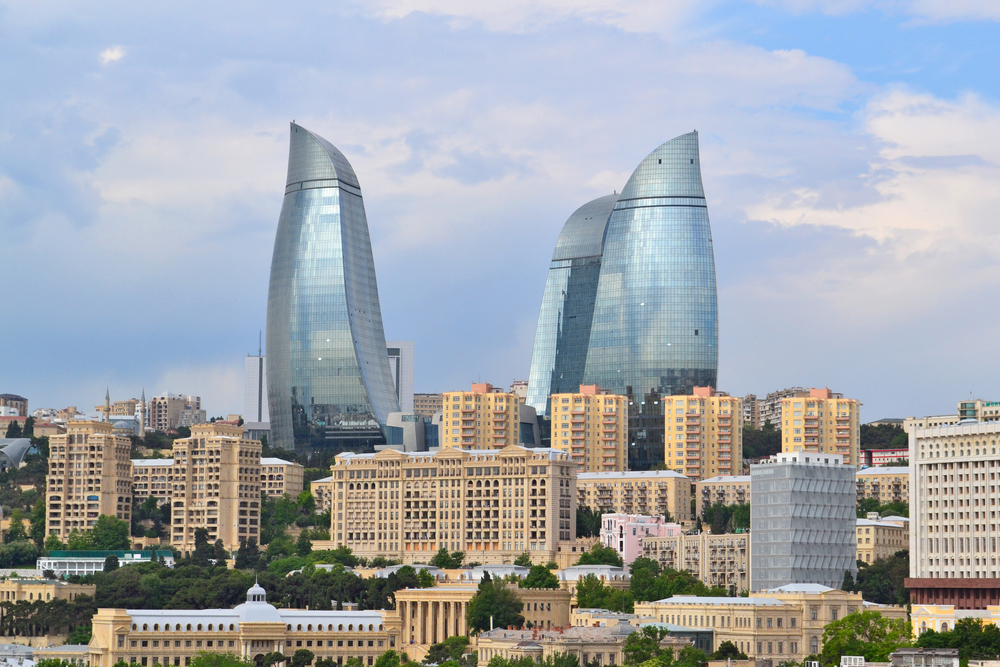 Вид Баку. Азербайджан