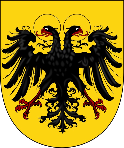 Двуглавый орёл на гербе Священной Римской империи