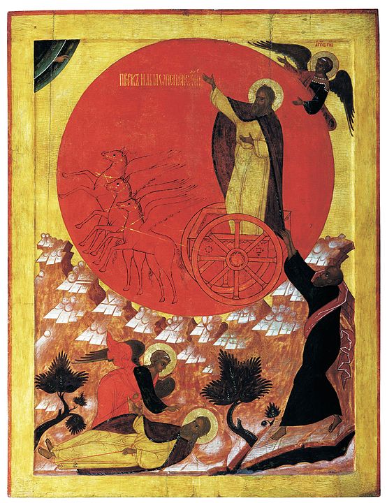 Огненное восхождение Ильи-пророка. Великий Устюг. 1570-е годы