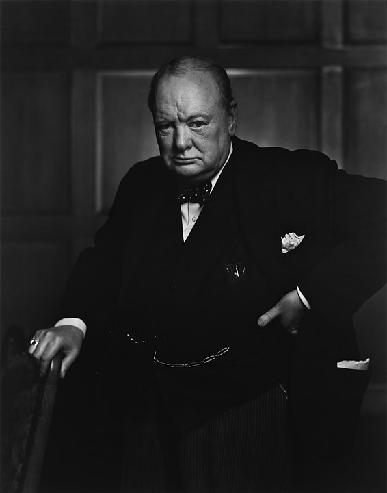 Уинстон Черчилль (30 декабря 1941 года) Фотография Юсуфа Карша