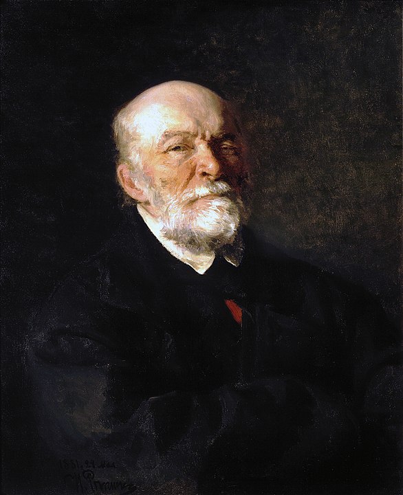 Николай Пирогов (портрет кисти Ильи Репина, 1881 год)