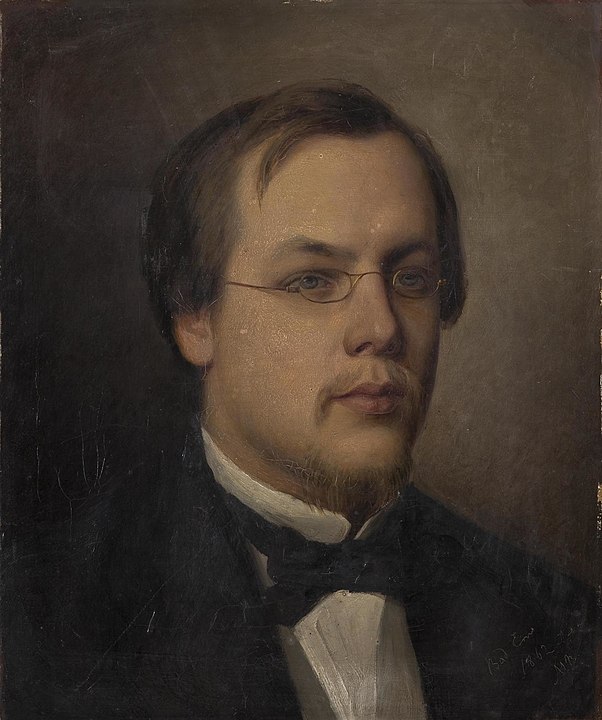 Портрет Сергея Боткина работы Михаила Боткина (1862)
