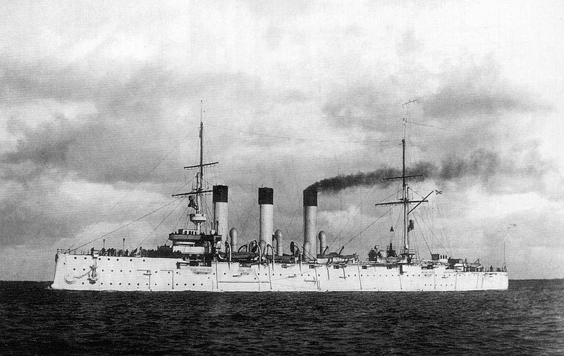 Российский крейсер Аврора. 1903г.