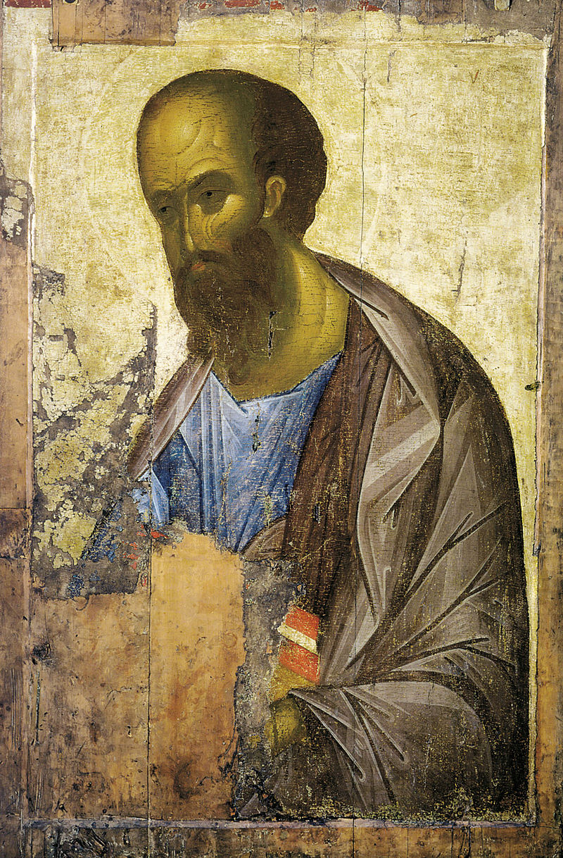 Святой Апостол Павел, икона около 1410