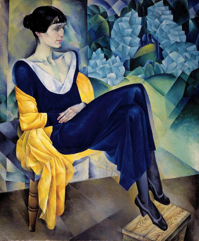 Н. Альтман. Портрет А. А. Ахматовой, 1914 г.