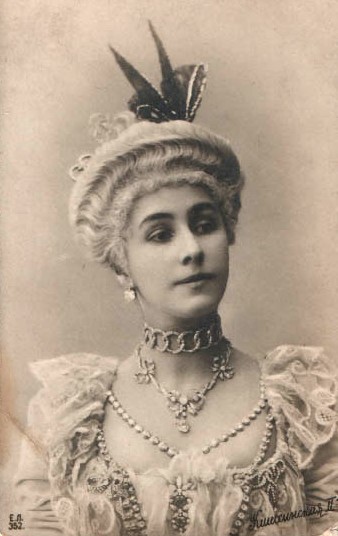 Матильда Кшесинская в костюме к балету «Камарго», ок. 1902 года