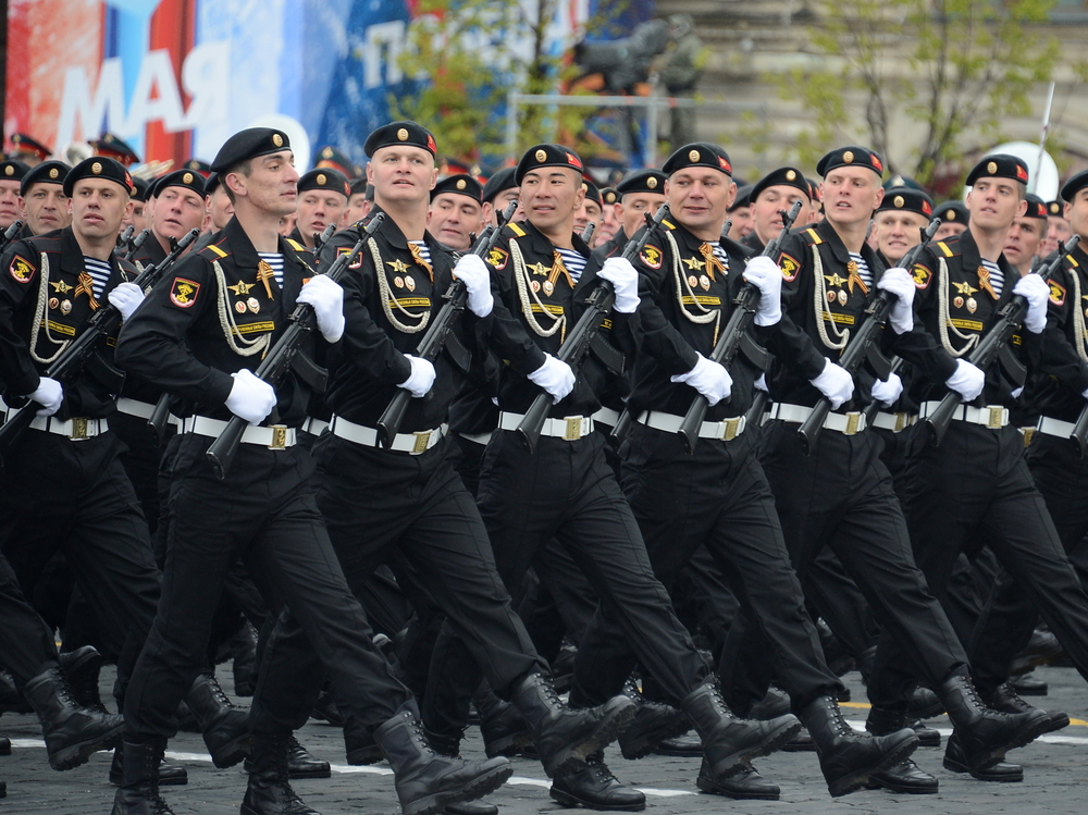 Морские пехотинцы ВМФ России