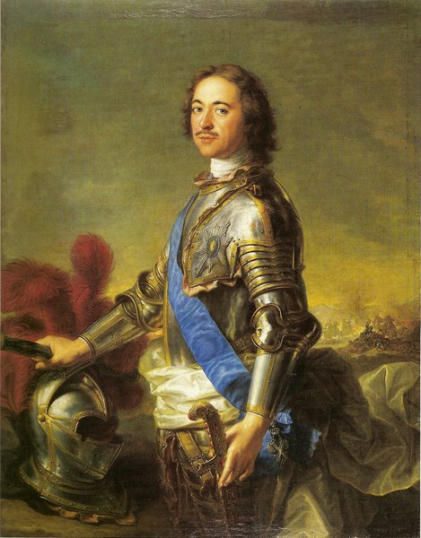 Портрет Петра I кисти Жана-Марка Натье, 1717 г.