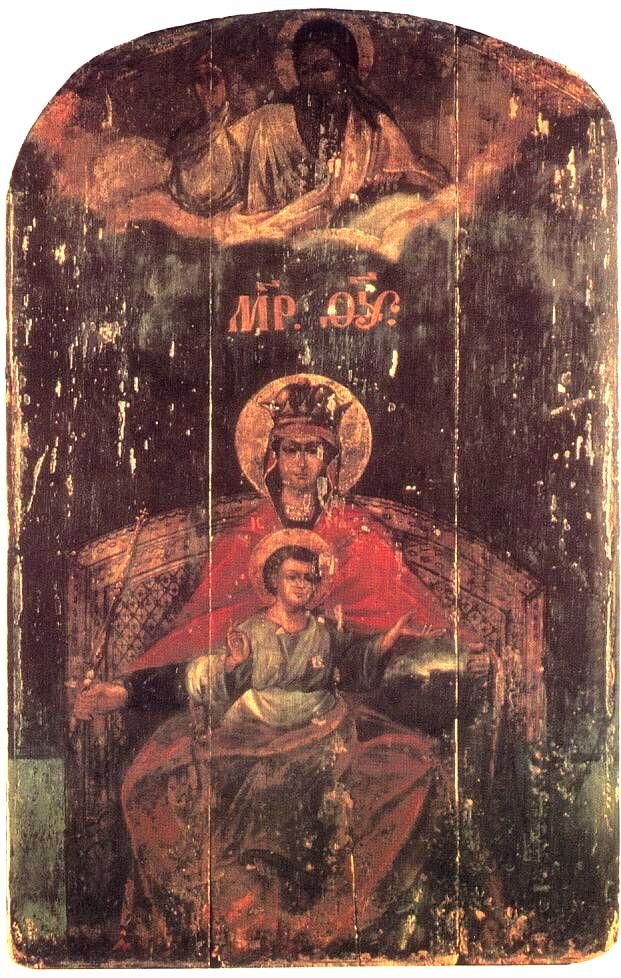 Подлинник иконы из Казанской церкви села Коломенского