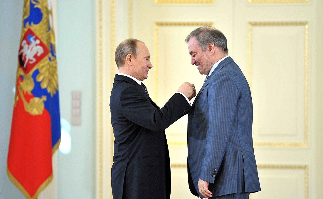 Валерий Гергиев на церемонии награждения званием «Герой Труда Российской Федерации» 1 мая 2013 года