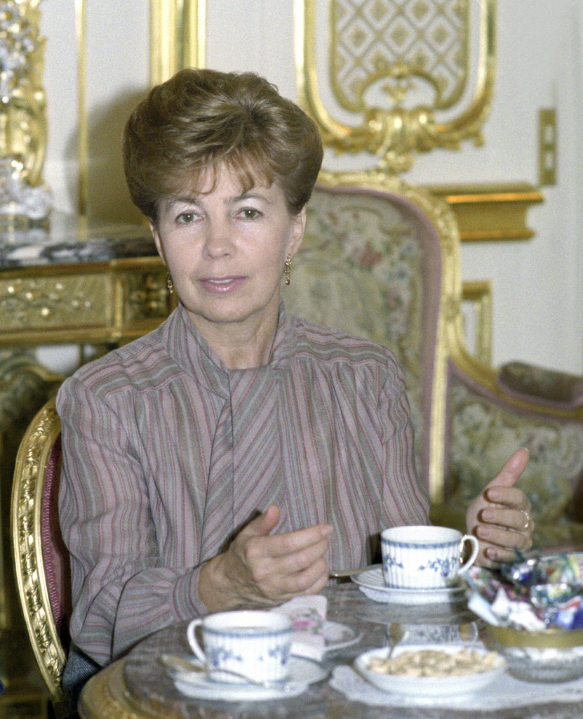 Раиса Максимовна Горбачева, супруга Генерального секретаря ЦК КПСС М. С. Горбачева