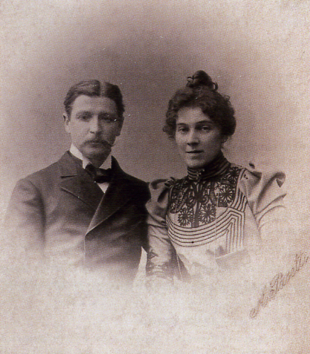 М. А. Врубель и Н. И. Забела. Фото 1896 года