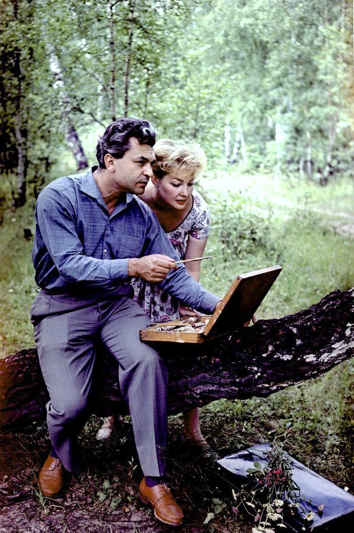 Сергей Бондарчук и Ирина Скобцева