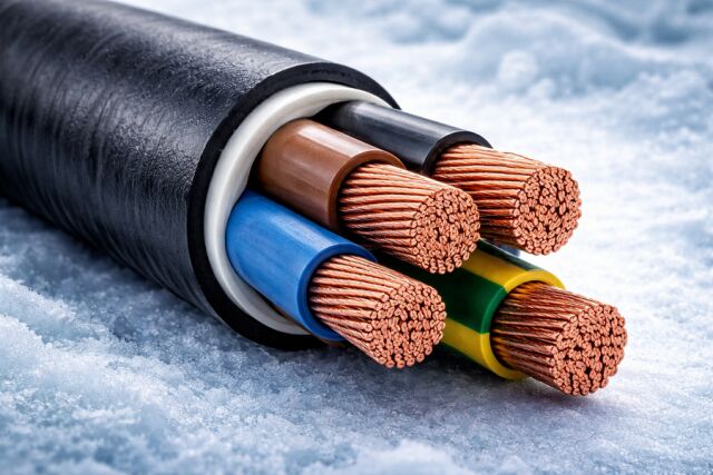 Работа в мороз: как выбрать кабель для эксплуатации при низких температурах