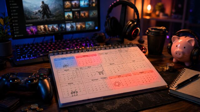 Как планировать игровой бюджет на год: сезонные пики цен