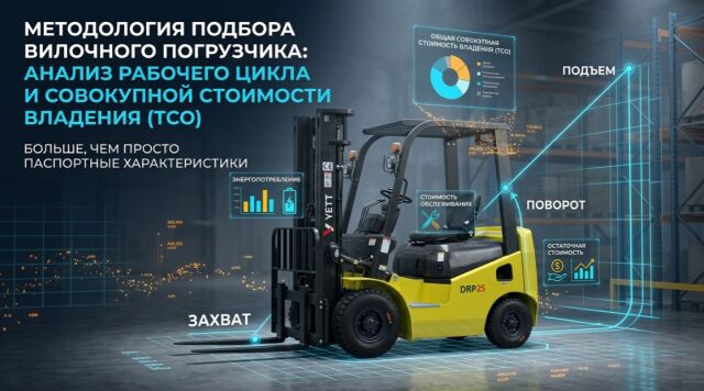 Как выбрать вилочный погрузчик и не ошибиться: смотрим не на характеристики, а на рабочий цикл