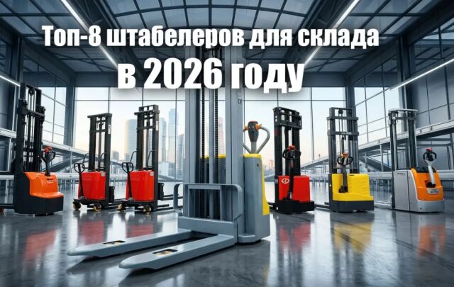 Топ-8 штабелеров для склада в 2026 году: рейтинг моделей и советы по выбору