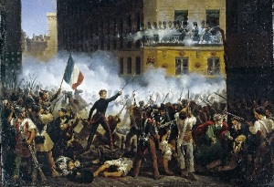 Во Франции началась Июльская буржуазная революция
