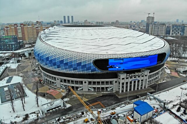 В Москве открылся стадион «Динамо»