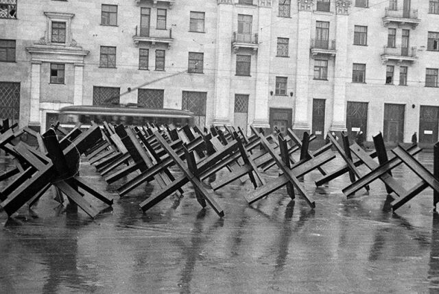 Великая Отечественная война — в Москве объявлено осадное положение