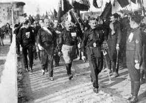 Итальянские фашисты начали марш на Рим