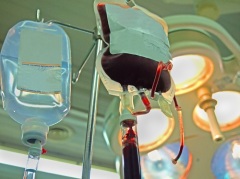 Проведена первая в мире операция по переливанию крови от человека к человеку
