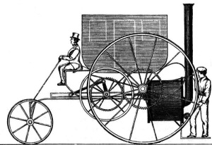 Ричард Тревитик продемонстрировал первый паровой автомобиль