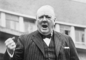 Уинстон Черчилль назвал линию раздела Европы «железным занавесом»