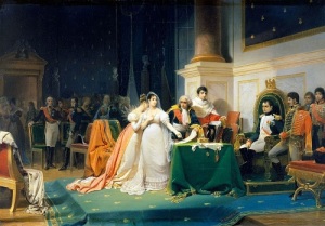Наполеон I заставил Сенат санкционировать свой развод с Жозефиной де Богарне