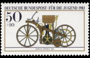 В Германии состоялся заезд первого в мире мотоцикла