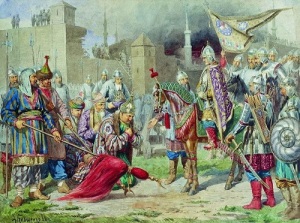 Войска Ивана Грозного взяли Казань, в результате Казанское ханство присоединено к России