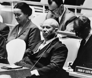 Состоялось выступление Хрущёва на заседании Генеральной Ассамблее ООН