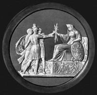 Медальон "Народное ополчение 1812 года" Медальон "Народное ополчение 1812 года"
