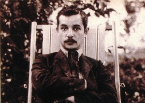 Саша Чёрный (Фото неизвестного автора, журнал "Огонёк", 1905-1910 гг., )