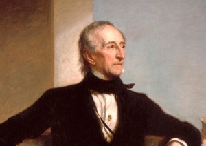 Джон Тайлер (Официальный портрет работы Джорджа Питера Александра Хили, 1864, Белый дом, США, )
