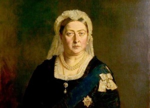 Королева Виктория (Портрет работы Генриха фон Ангели, 1883, Национальная портретная галерея, Лондон, )