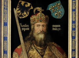 Император Карл Великий (Портрет работы Альбрехта Дюрера, 1511–1513, Германский национальный музей, Нюрнберг, )