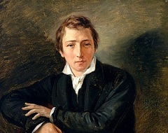 Генрих Гейне (Портрет работы М.Д. Оппенгейма, 1831, Гамбургский кунстхалле, allposters.com, )