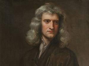 Исаак Ньютон (Портрет работы Готфрида Кнеллера, 1689, Институт Исаака Ньютона, exhibitions.lib.cam.ac.uk, )