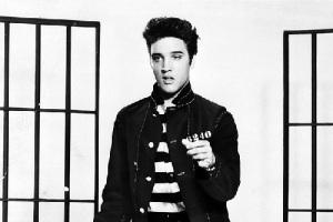 Элвис Пресли (Фото к фильму «Тюремный рок», 1957, Metro-Goldwyn-Mayer, Inc., memory.loc.gov, )