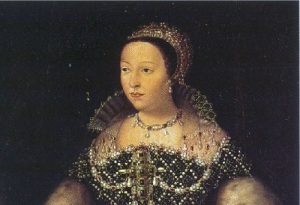 Екатерина Медичи (Портрет работы неизвестного художника, 16 век, Галерея Уффици, Италия, )
