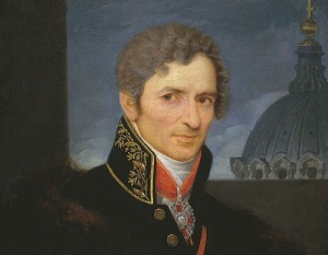 Андрей Никифорович Воронихин (Портрет работы неизвестного художника, до 1811 г., ГРМ, )