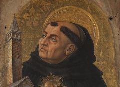 Фома Аквинский (Портрет работы Карло Кривелли, 1476, Национальная галерея, Лондон, www.nationalgallery.org.uk, )